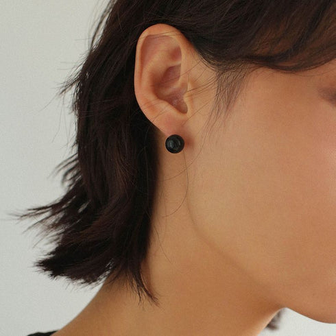 Crystal Amethyst Blue Agate Earrings - Zafari Studio Jewelry